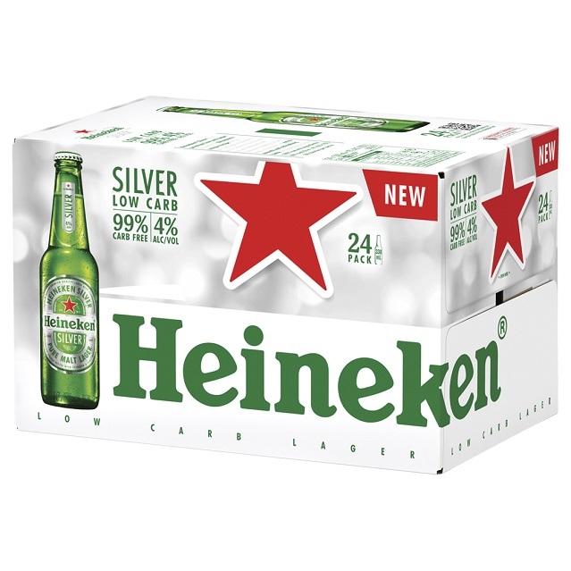 Big Barrel | Online Liquor Store NZ. Heineken Silver Low Carb 24pk ...