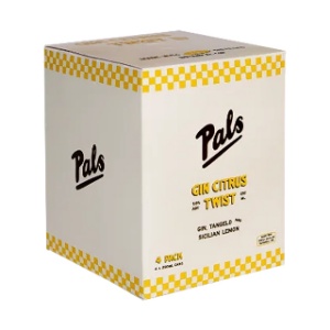 Picture of Pals Gin Twist 4pk Cans 250ml